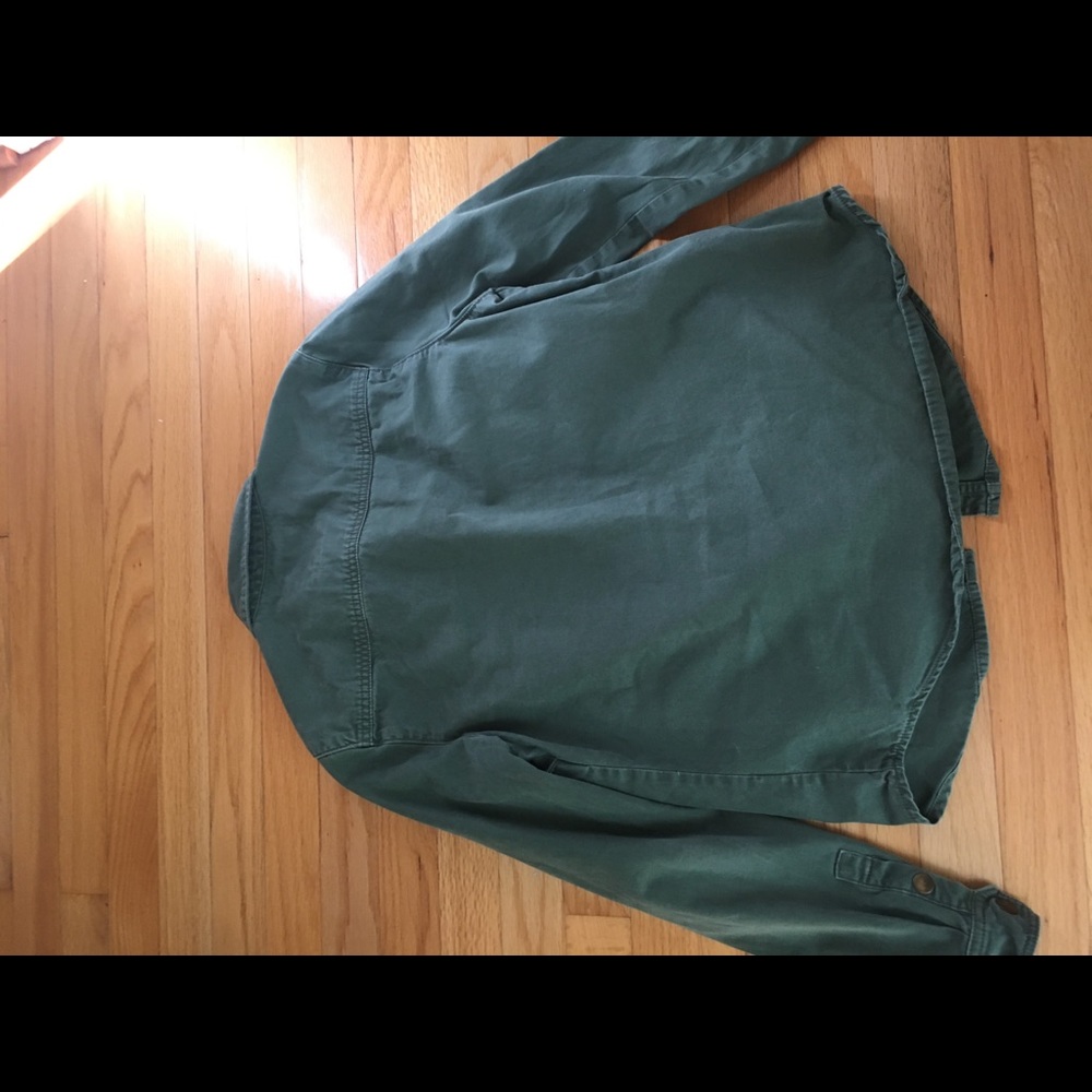 army green jacket - Picture 5 of 6